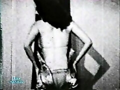 软色情电影的裸体115 40和50年代-2场景
