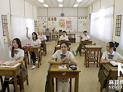 Trailer-Introducing New Student In High School-Wen Rui Xin-MDHS-0001-Best Original Asia Porn Movie