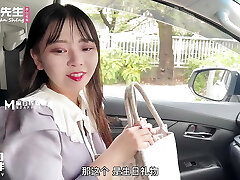 Hook up with Horny Busty Japanese Teen and Cum in her jaws POV