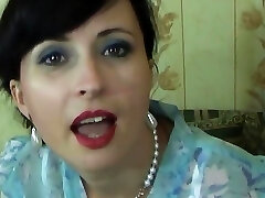 Classic elegance from the 1950's with some gentle teasing but also including hard self-fucking ended