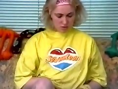 Retro college dame of the 70's part 1