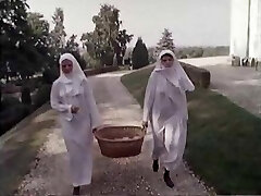 two unshaved nuns  ..vintage