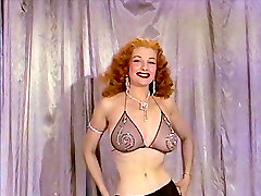Perfect Storm - vintage 50's classic burlesque dance de-robe