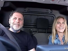 German MILF Pickup for Rough Anal Invasion Casting Plumb by old Guy