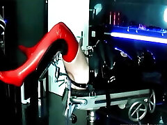 Gagged Condom Slave Gets Fucked