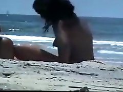 Nude couple at the beach Nude couple at the beach