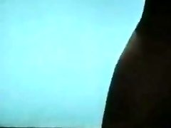 Nude couple at the beach