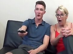 Watching Porno With Aunty