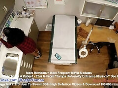 Maya Farrell's Freshman Gyno Exam By Doctor Tampa Caught On Hidden Camers Only @ GirlsGoneGynoCom