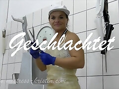 Fed, Castrated, Slaughtered - Pig Play with Mistress Kristin