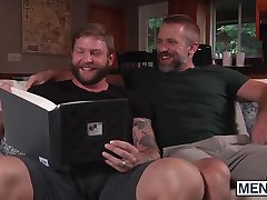 Dirk Caber takes Colby Jansens hard cock balls deep Dirk Caber takes Colby Jansens hard cock balls deep