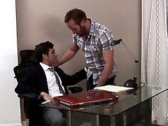 Mature bears officesex with his co worker Mature bears officesex with his co worker