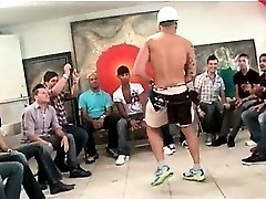 Muscled stripper makes gay gang go crazy part4 Muscled stripper makes gay gang go crazy part4