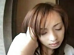 Young Chinese gets her nipples fondled