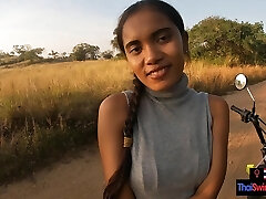 Outdoor blowjob and fucky-fucky with amateurs