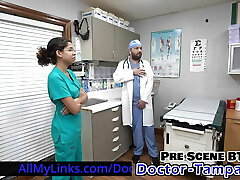 Nurses Get Bare & Examine Each Other While Doctor Tampa Witnesses! "Which Nurse Goes 1st?" From Doctor-TampaCom