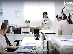 MD0180 - Creepy Therapist Convinces Two Young Japanese Medicals Intern to Fuck to Get Ahead - Threesome Sex MD0180 - Creepy Therapist Convinces Two Young Japanese Medicals Intern to Fuck to Get Ahead - Threesome Sex