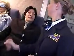 american stewardess hand job part 2