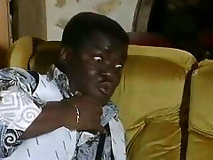 white and asian girl ride a ebony dwarf