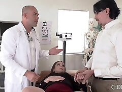 Warm Busty Light-haired Cucks Her Husband Because She Wants To Get Preggie And Her Doctor Offers To Help! - Laney Grey And Will Pounder