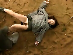 Japanese chick tantalized with vibrator on hardcore bdsm