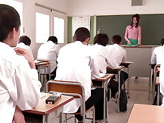 Lewd slutty chick teacher - Nono Mizusawa 3