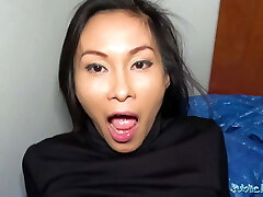 Public Agent Hot Thai beauty fucked rock hard in horny fuck