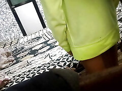 Indian Girl Fun in a office bed room. Indian Couple joy with a bed room Indian Girl Fun in a office bed room. Indian Couple joy with a bed room