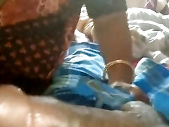 As a girl from Kozhikode, Kerala, the teacher is having fun by putting water on her husband's schlong