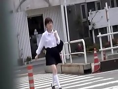 First-timer tender schoolgirl gets promptly pulled into street sharking