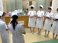 Fabulous Japanese model Yumemi Nakagawa, Nachi Sakaki, Akari Asakiri in Insane Nurse, Threeways JAV scene