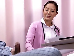 Amazing Japanese super-bitch in Fabulous Nurse JAV movie