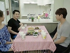 korean softcore collection hot romantic kitchen poke with sex toy