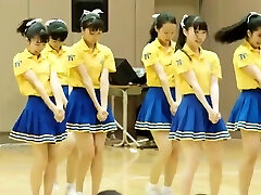 Asian Cheerleader Miniskirt Upskirt