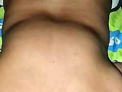 The village shaman is so depraved that after a rubdown he humps a village girl's labia