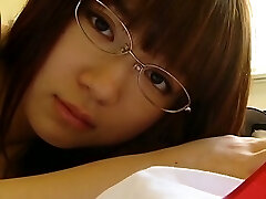 Uber-cute Asian beauty Erena Yanai plays tennis in tiny cotton panties