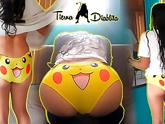 Do You Like How My Pikachu Panties Sight on Me? Come Catch Her All
