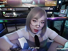 The Fresh AI Girl Is Here, Stop Toying Vid Game, Play With Me!!! AI Girl Gives Blowjob (Teaser)