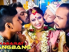 gangbang suhagarat-besi moglie indiana molto 1 ° suhagarat con quattro marito (film completo )