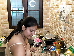 Cooking bang-out in kitchen