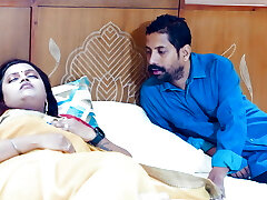 Wild Step aunty gave a chance to his Step nephew for the gonzo fucking