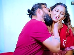 Desi Cute 18+ School Girl Very 1st time pounding with her Body Builder Boyfriend ( Hindi Audio )