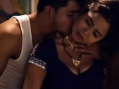 Indian Stunner Red Satin Erotic Dancing