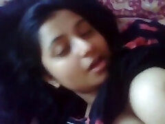 Drunken Indian Girl showing her Ginormous Tits and Pussy.