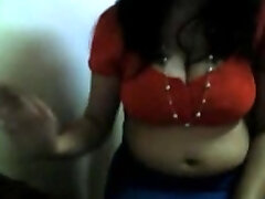 Awsome indian computer lab assistent mighty huge boobs on cam