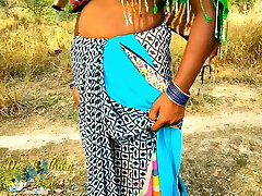 Outdoor Injoy Indian Dehati Bhabhi Nude In Cool Saree Desi