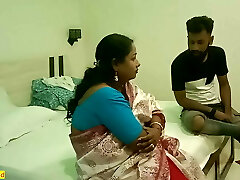هندی, فریب دادن همسر, رابطه جنسی داغ با برق تکنسین!
