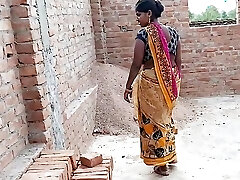 20 years old sexy and beautiful aunty pissing and fingering her tight vagina on her building roof