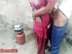 Desi Heena First Hookup With Boy Homie In Kitchen In Clear Hindi Voice