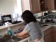 Brunette housewife gets her pussy slammed after 69 blow-job sex